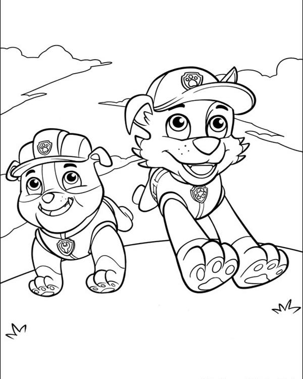 Paw Patrol Coloring Pages FREE Printable 47