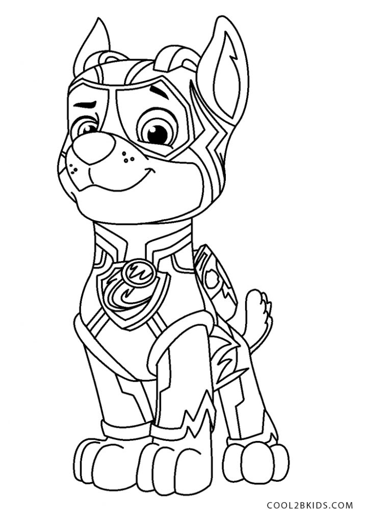 Paw Patrol Coloring Pages FREE Printable 48
