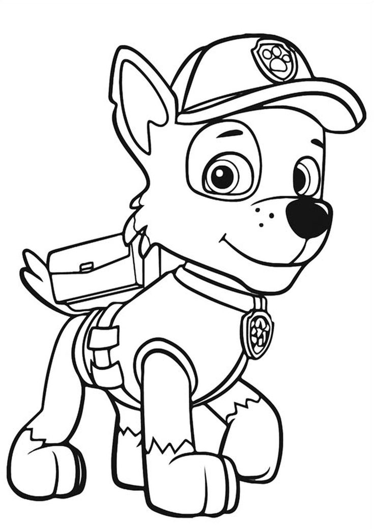 Paw Patrol Coloring Pages FREE Printable 49