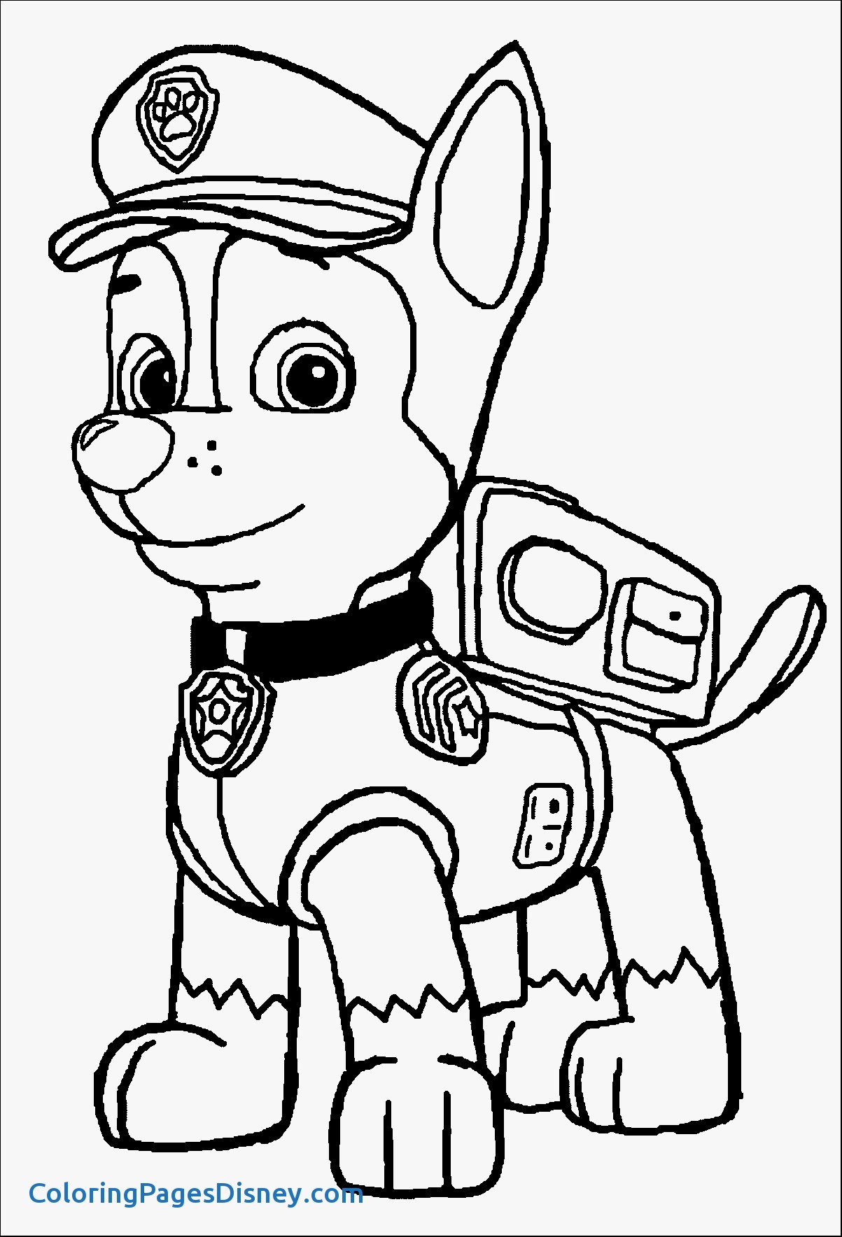 Paw Patrol Coloring Pages FREE Printable 5