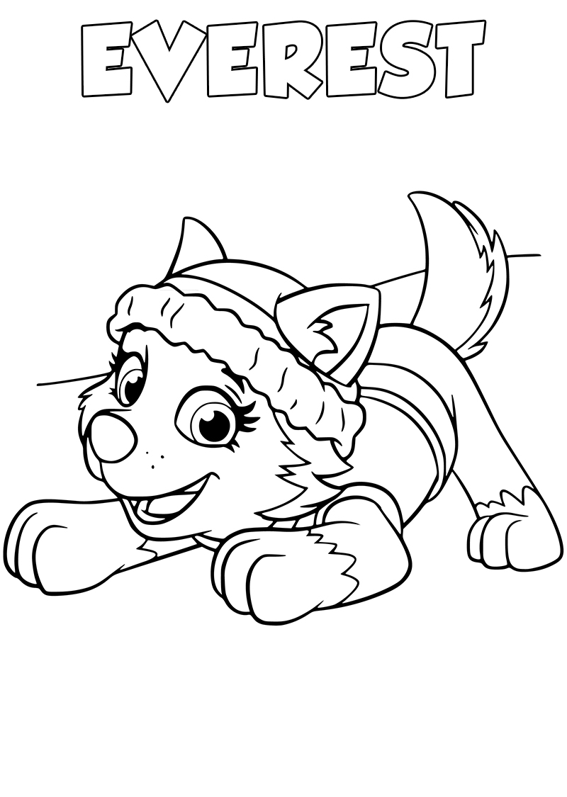 Paw Patrol Coloring Pages FREE Printable 53