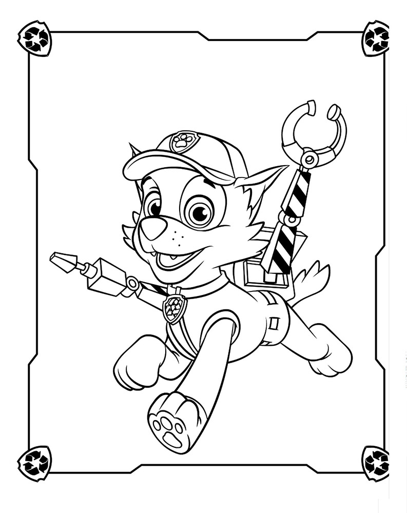 Paw Patrol Coloring Pages FREE Printable 54