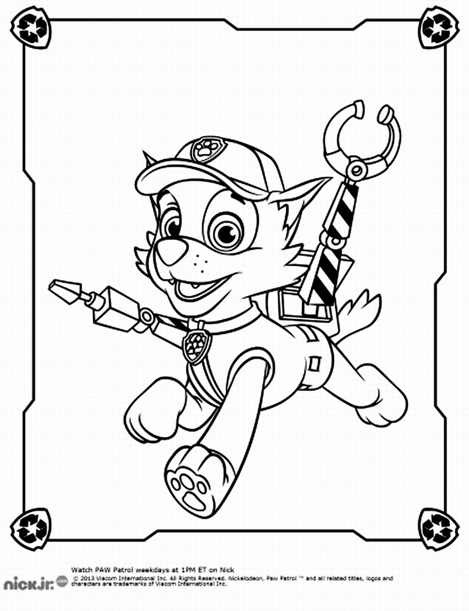 Paw Patrol Coloring Pages FREE Printable 58