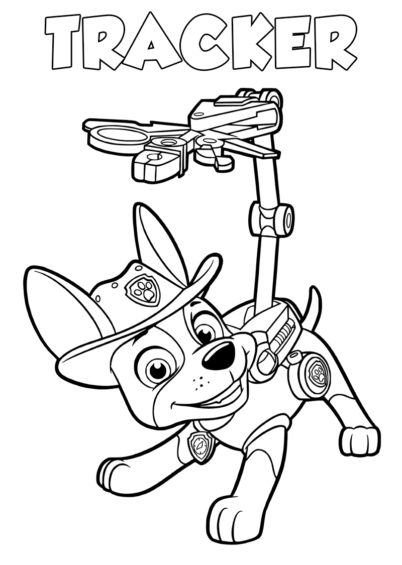 Paw Patrol Coloring Pages FREE Printable 6