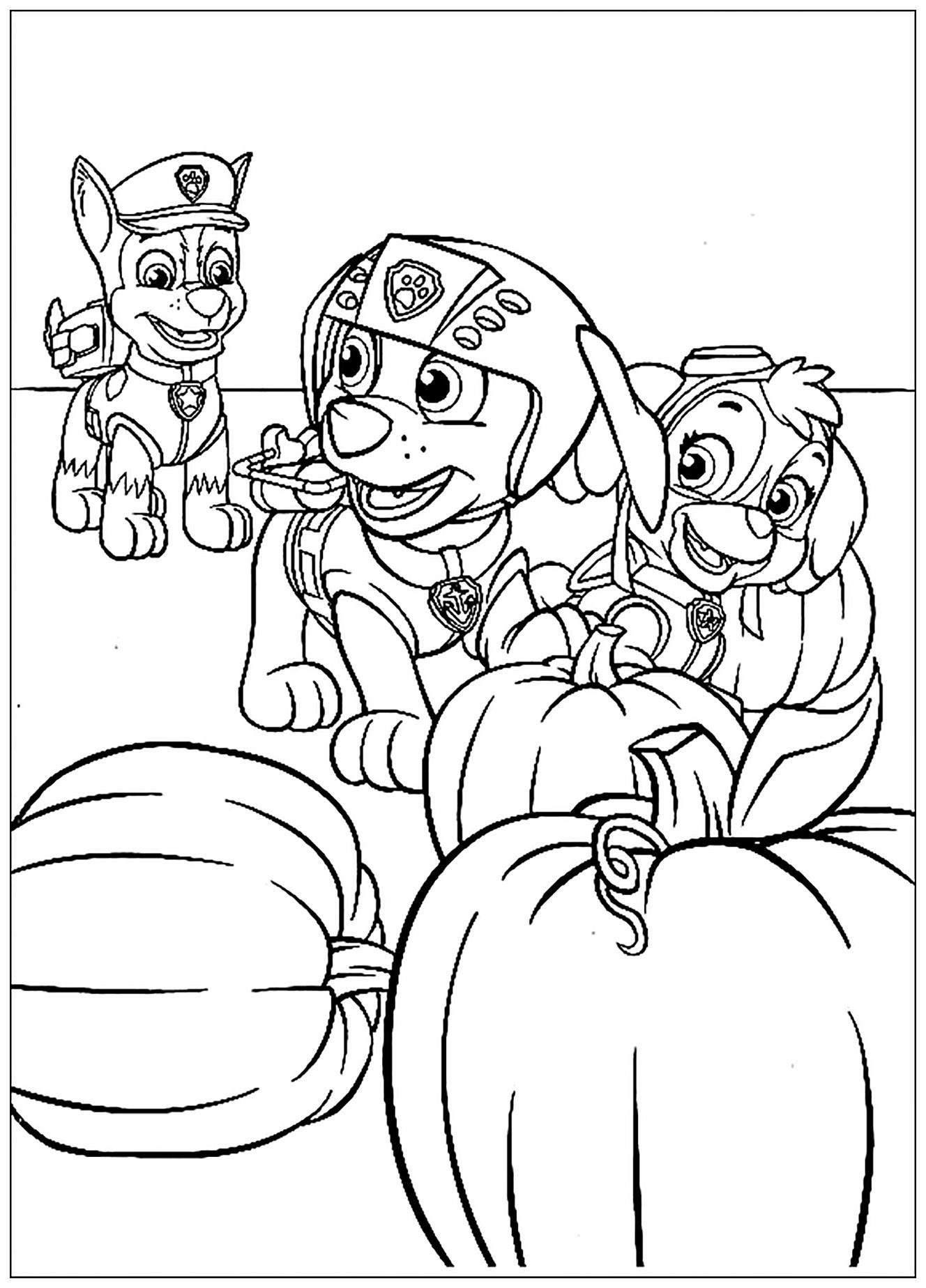 Paw Patrol Coloring Pages FREE Printable 60
