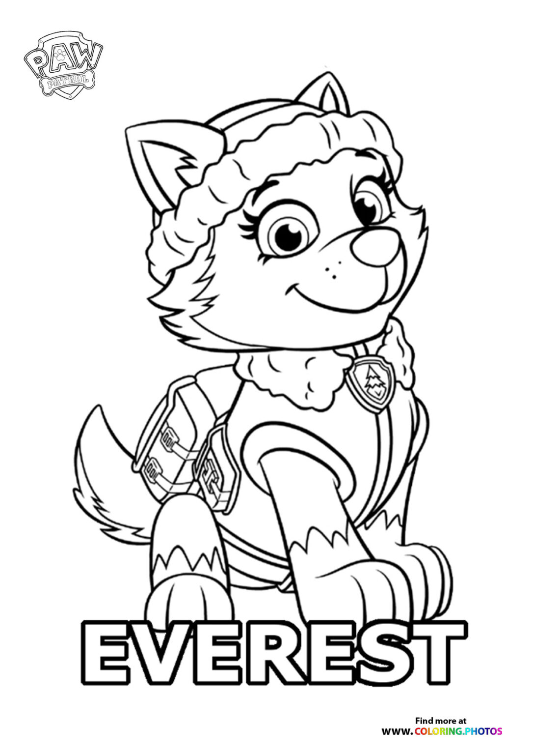 Paw Patrol Coloring Pages FREE Printable 68