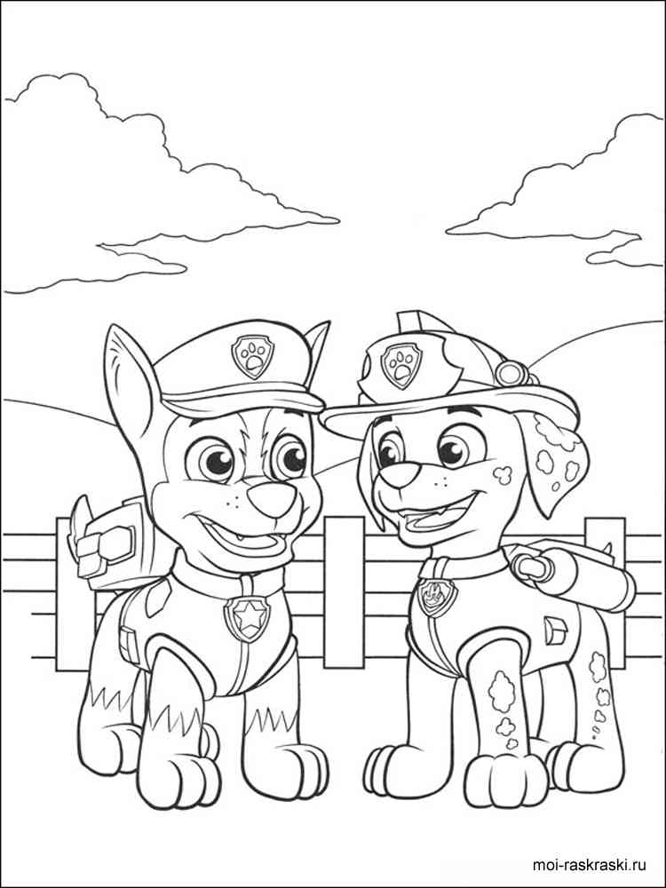 Paw Patrol Coloring Pages FREE Printable 70