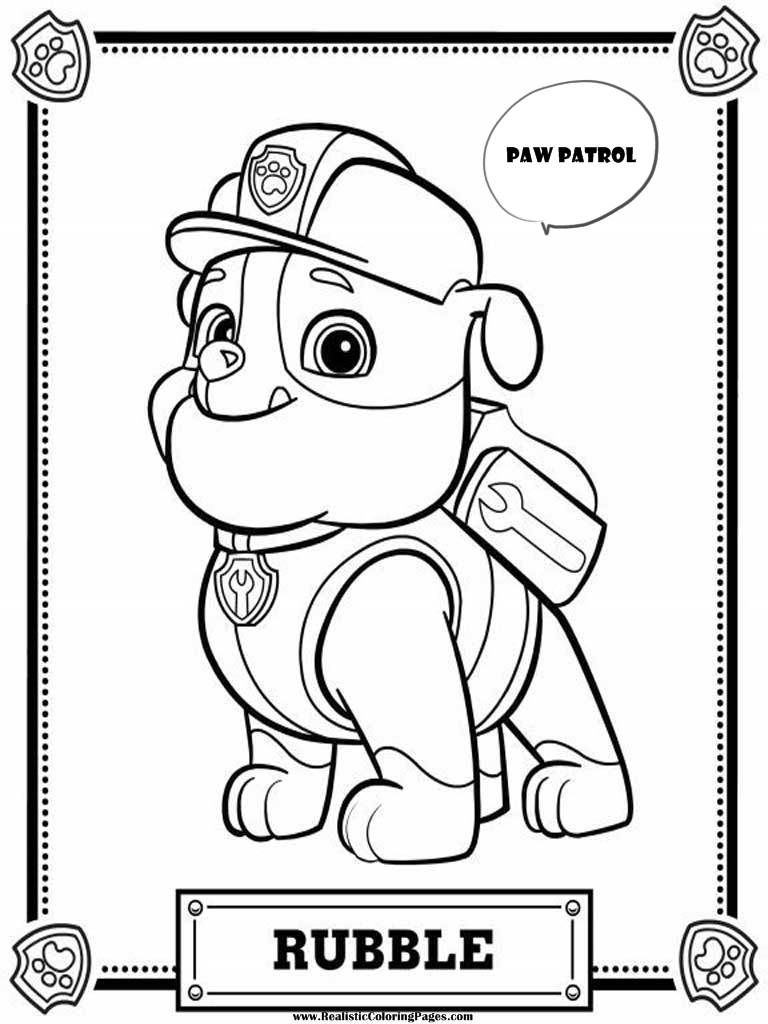 Paw Patrol Coloring Pages FREE Printable 8