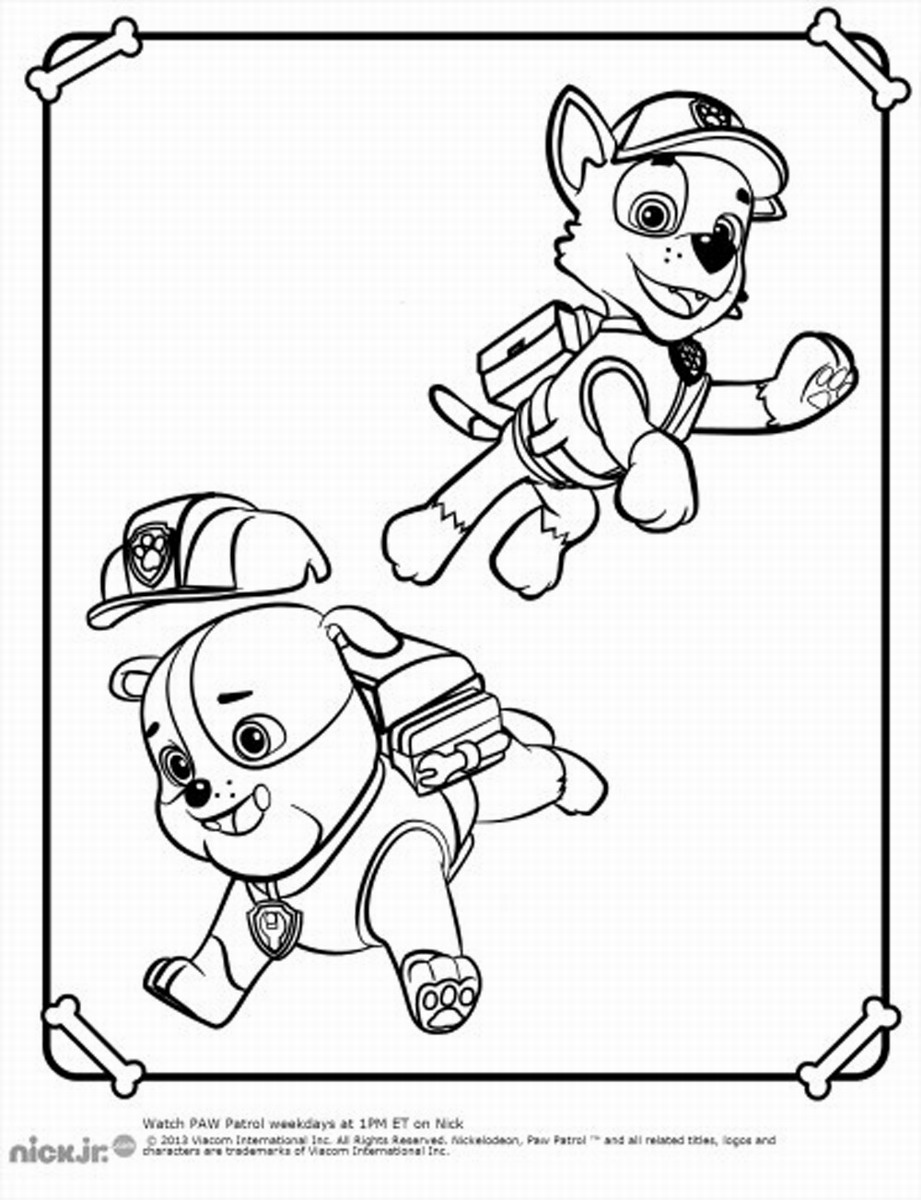 Paw Patrol Coloring Pages FREE Printable 83