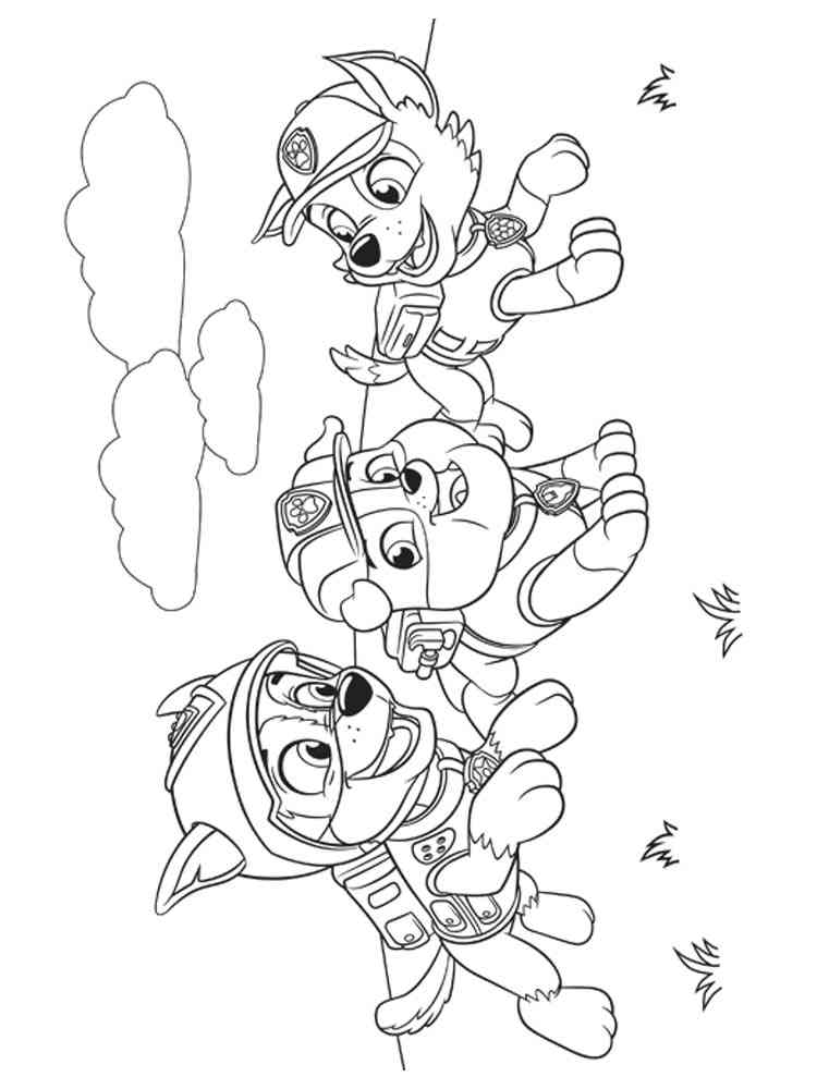 Paw Patrol Coloring Pages FREE Printable 85