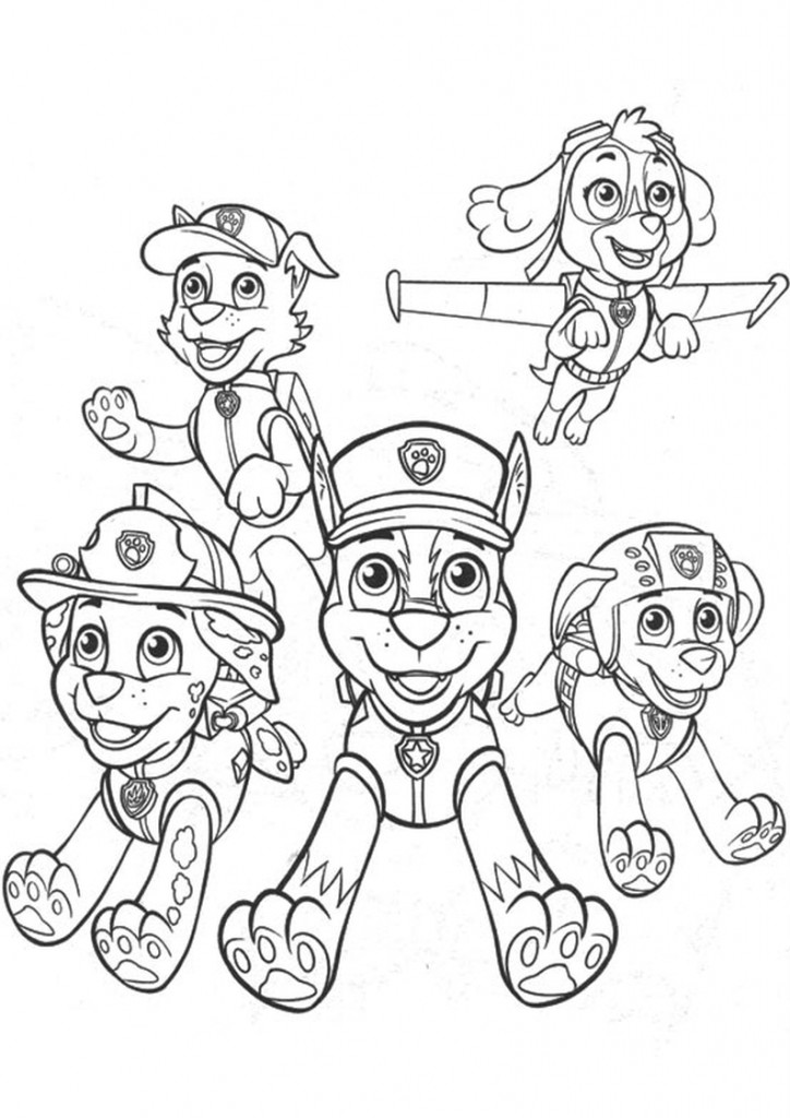 Paw Patrol Coloring Pages FREE Printable 89
