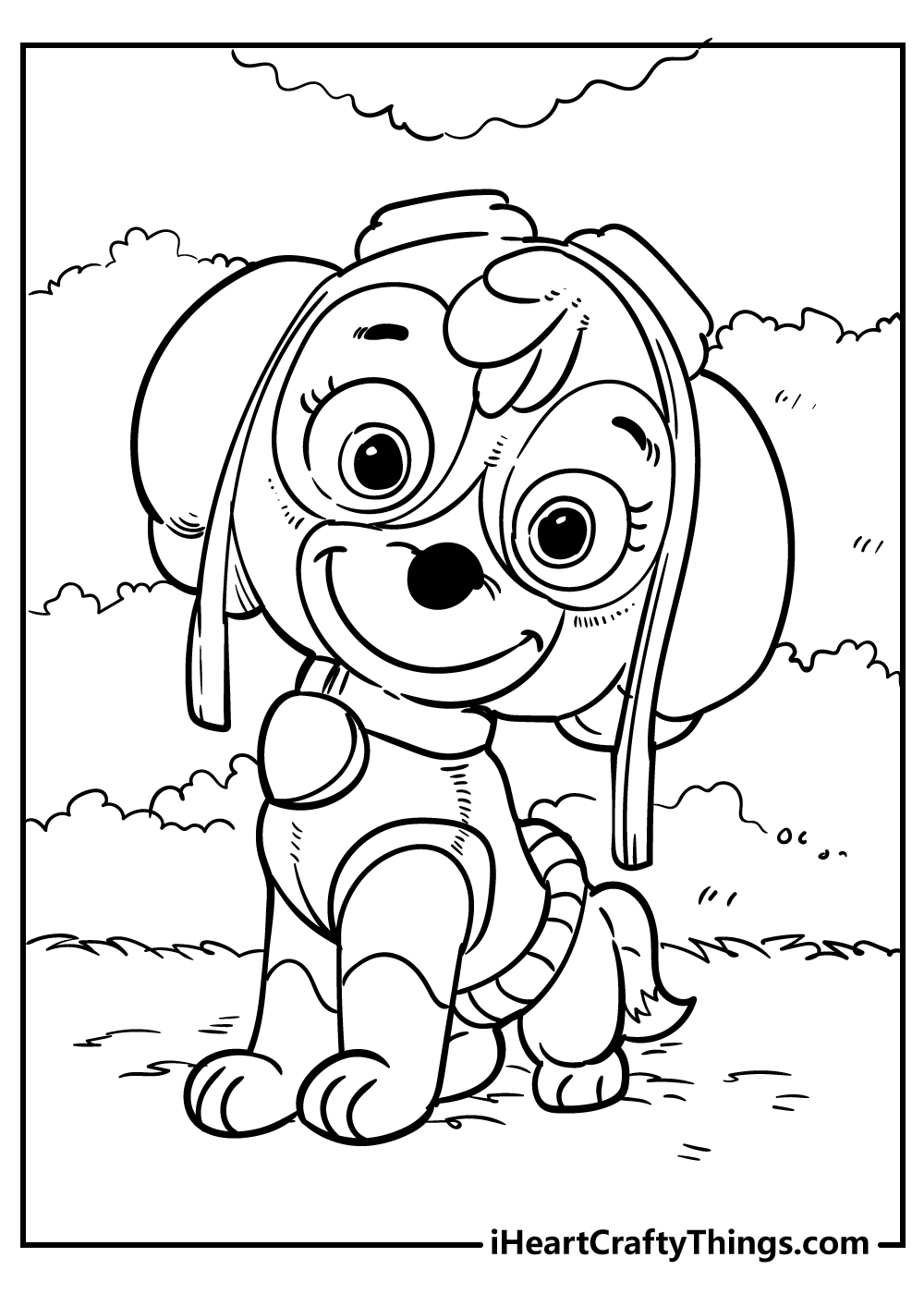 Paw Patrol Coloring Pages FREE Printable 93