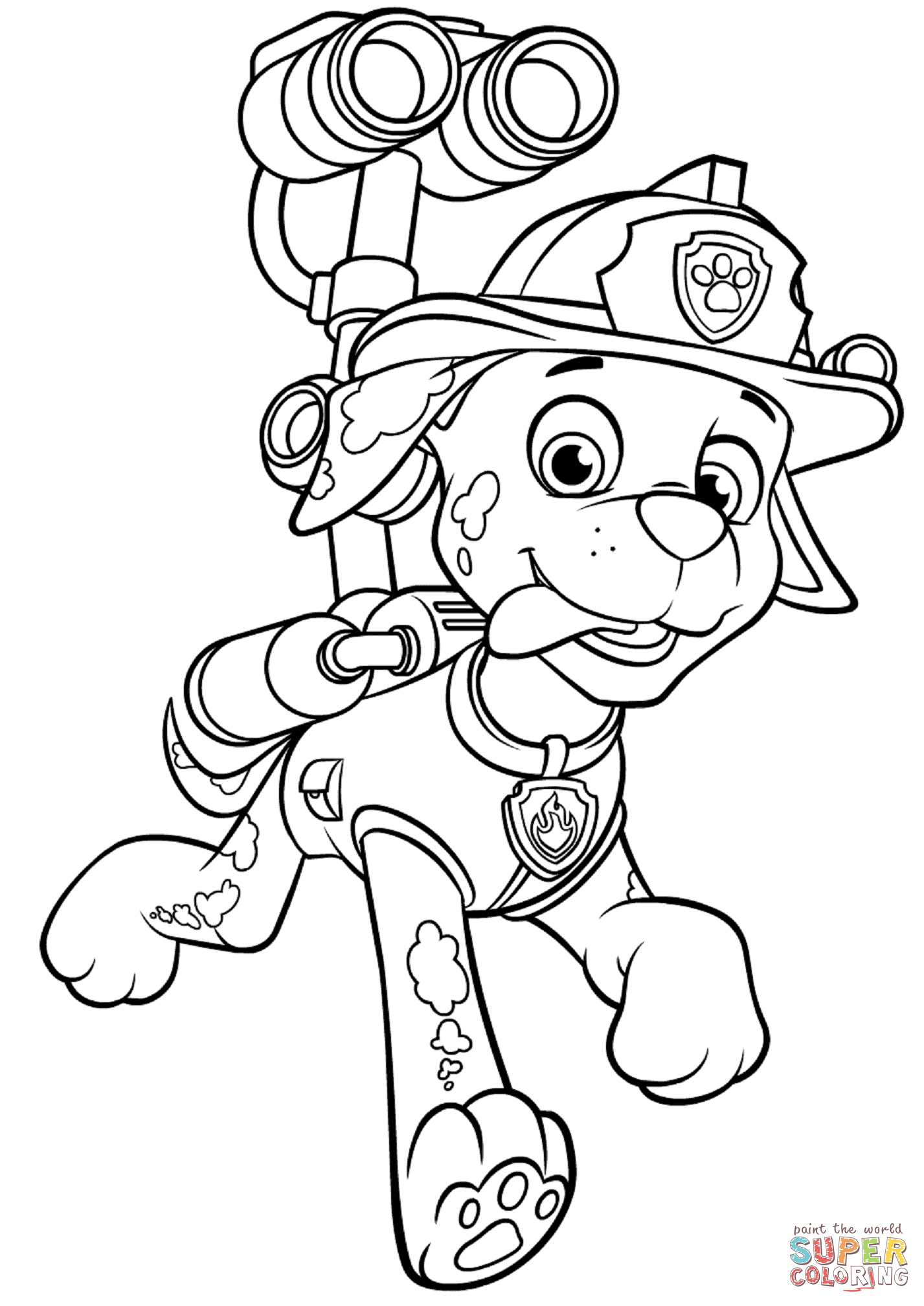 Paw Patrol Coloring Pages FREE Printable 97