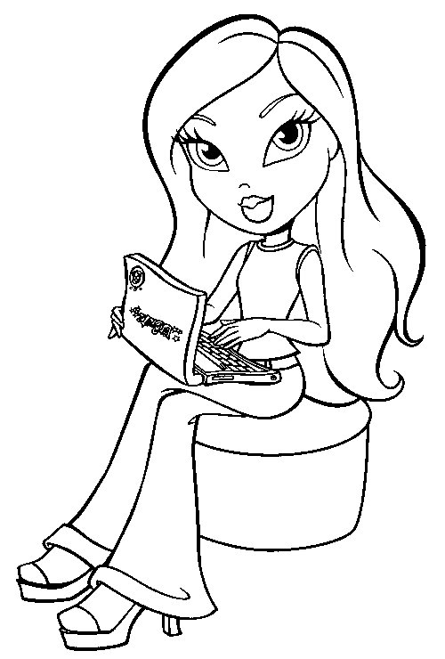 Pretty Girl coloring Pages Aesthetic 148