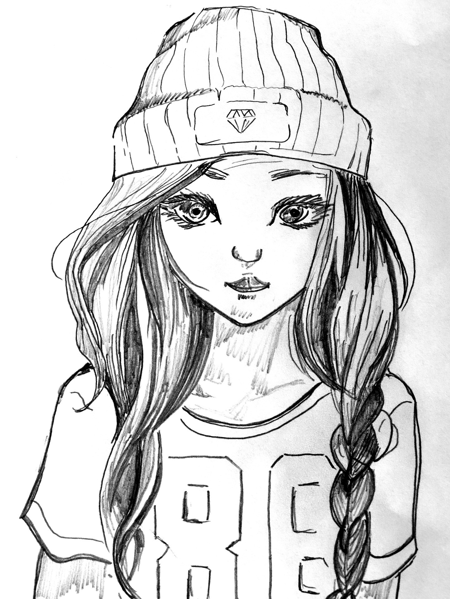 Pretty Girl coloring Pages Aesthetic 153