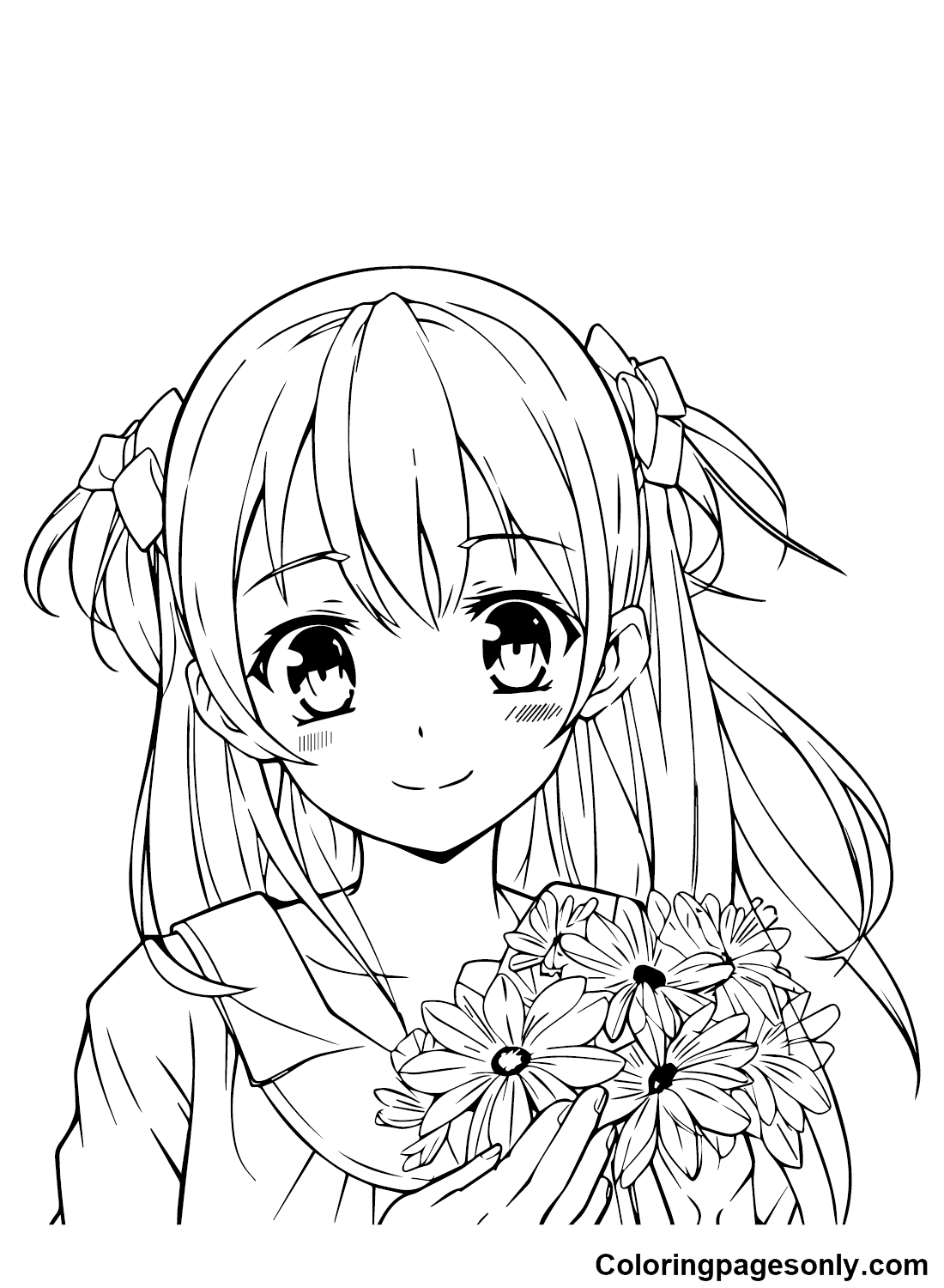 Pretty Girl coloring Pages Aesthetic 52