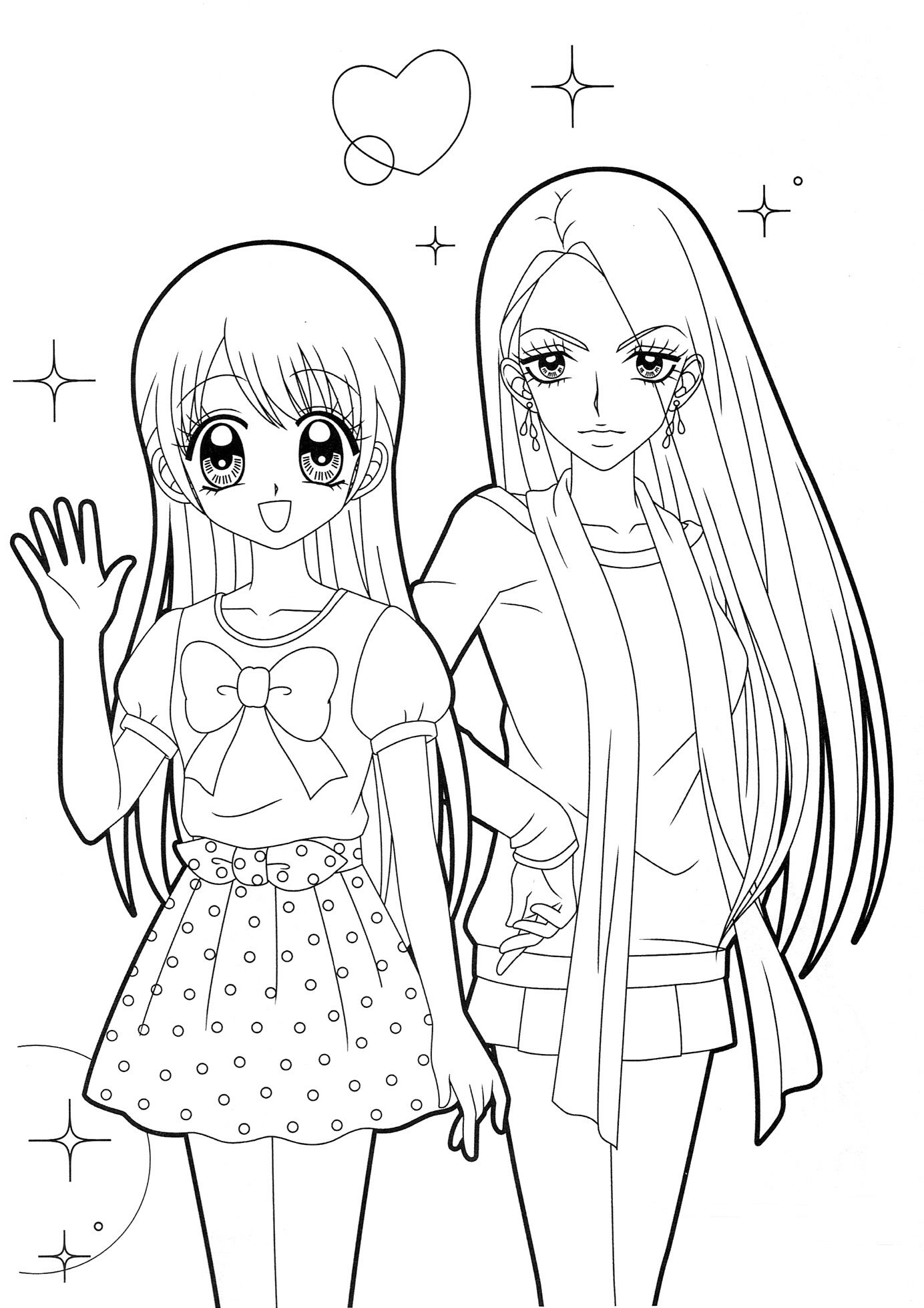 Pretty Girl coloring Pages Aesthetic 55