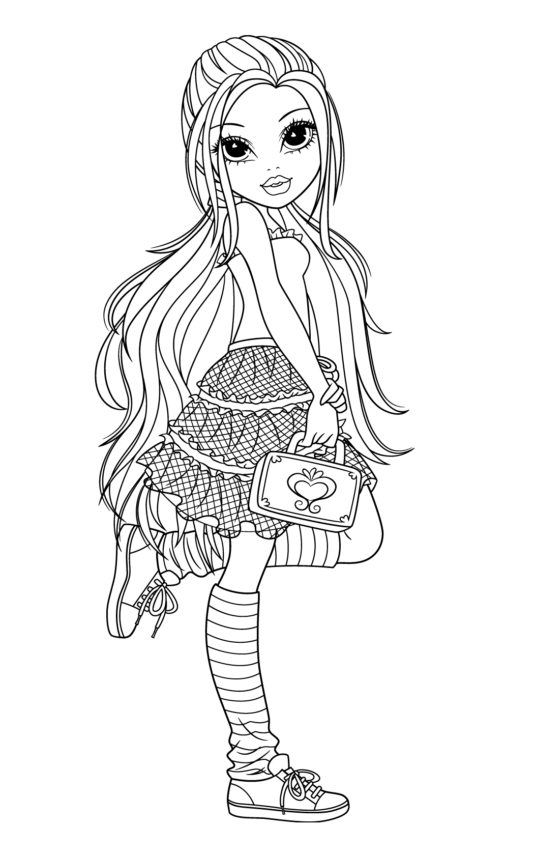 Pretty Girl coloring Pages Aesthetic 60