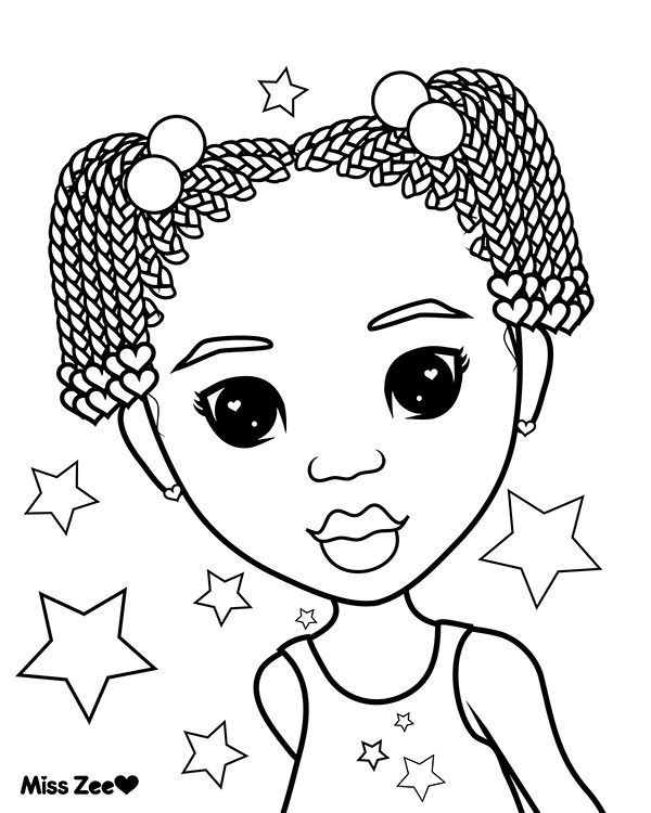 Pretty Girl coloring Pages Aesthetic 62