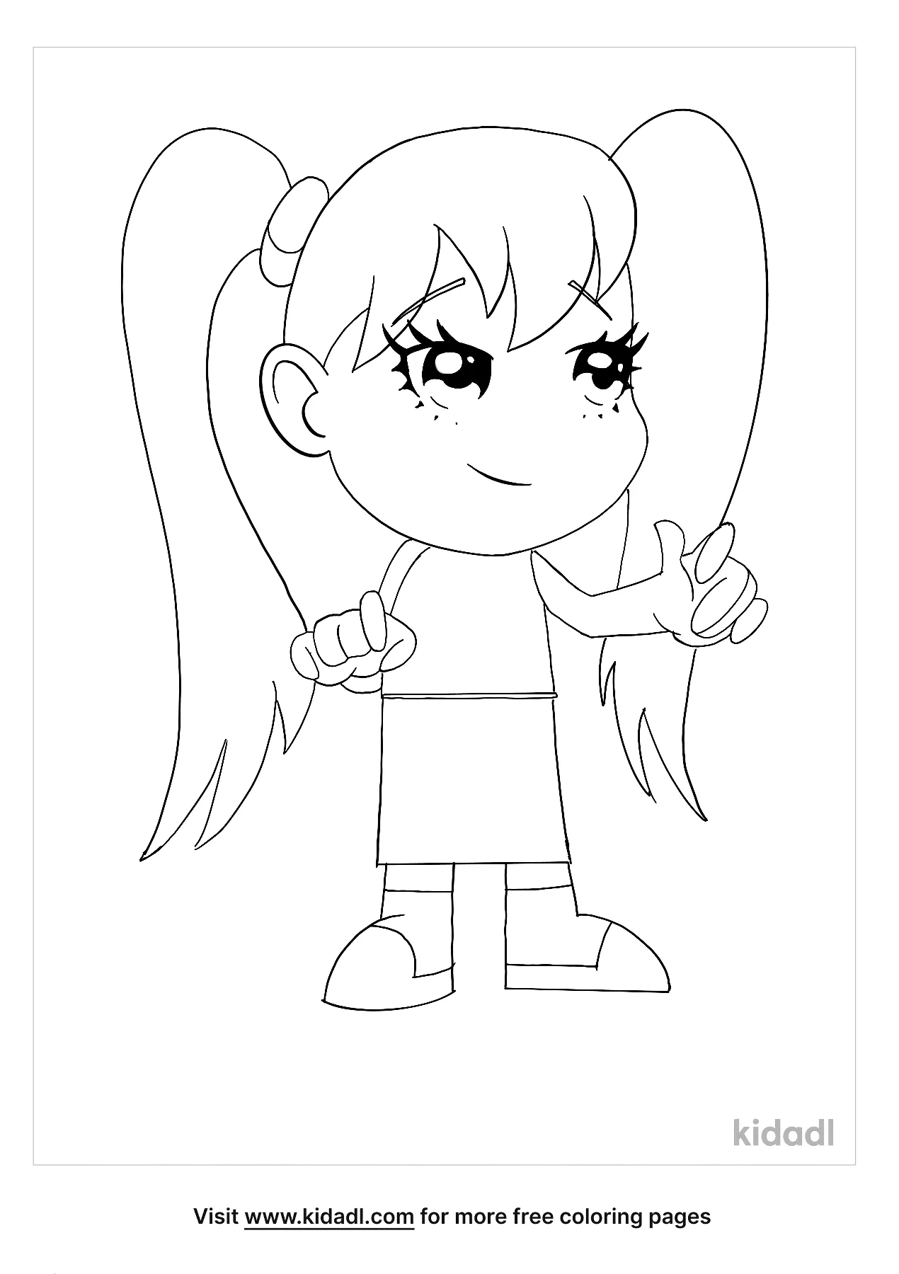 Pretty Girl coloring Pages Aesthetic 87