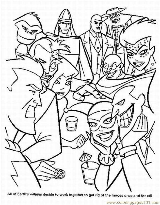 Super Hero Coloring Pages Free Printable 23