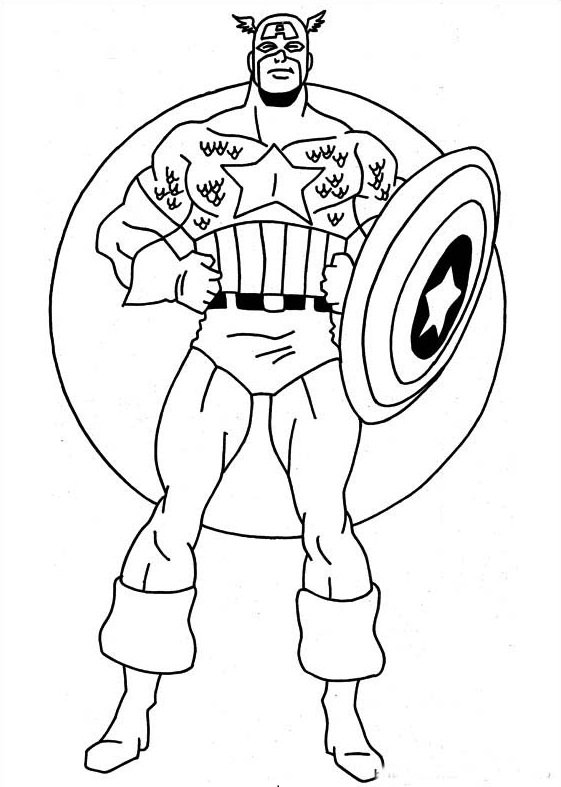 Super Hero Coloring Pages Free Printable 26