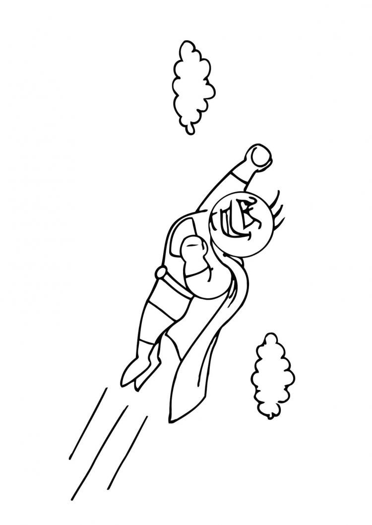 Super Hero Coloring Pages Free Printable 28