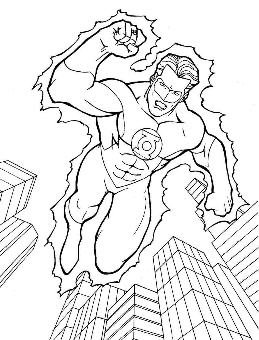 Super Hero Coloring Pages Free Printable 46