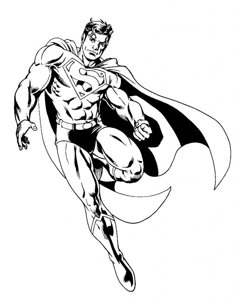 Super Hero Coloring Pages Free Printable 47