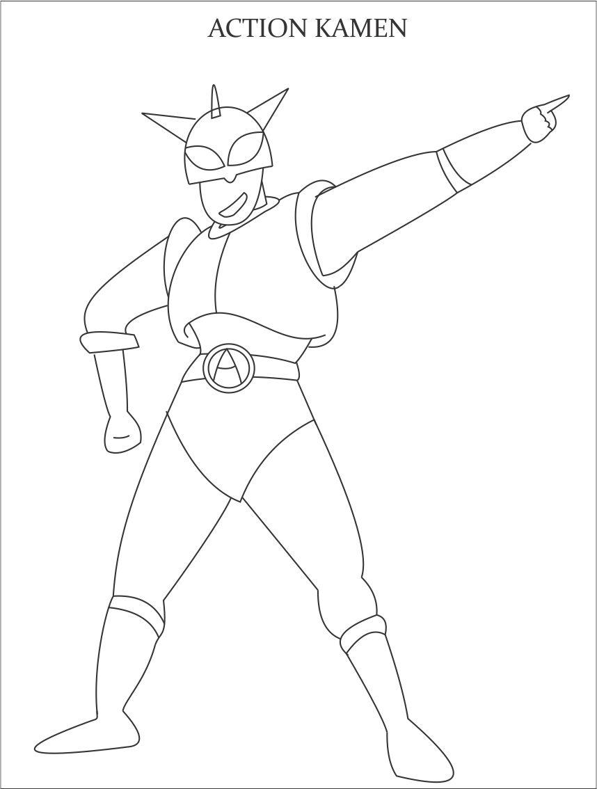 Super Hero Coloring Pages Free Printable 49