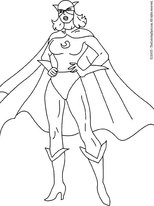 Super Hero Coloring Pages Free Printable 66