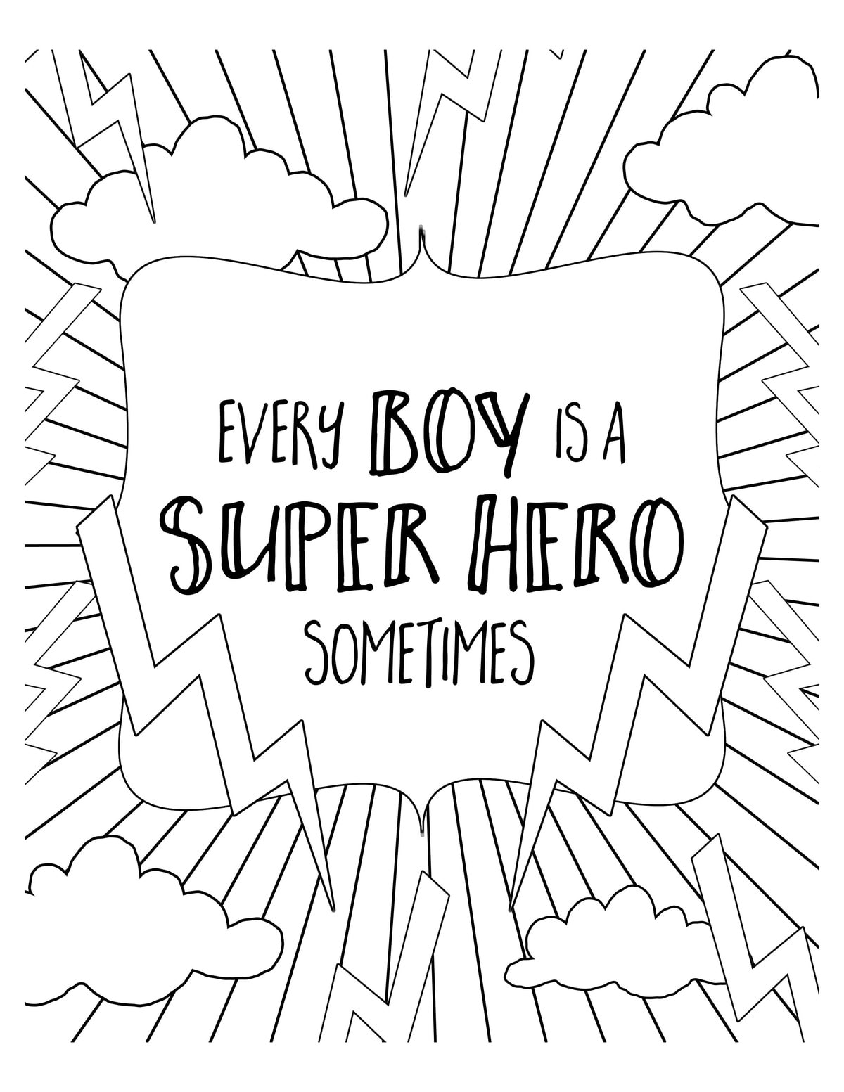 Super Hero Coloring Pages Free Printable 81