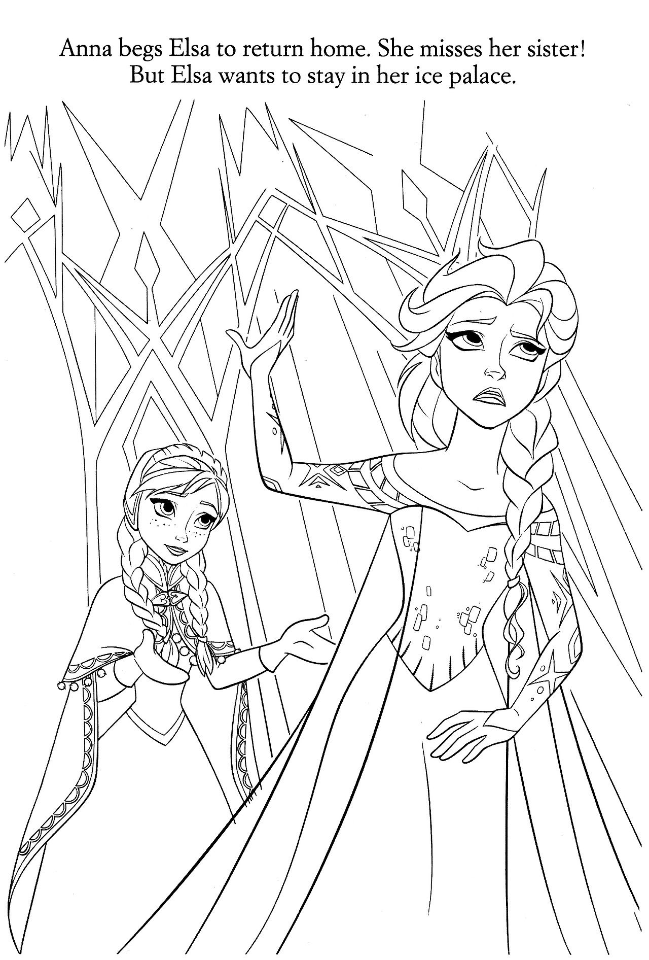 100+ Disney Wish Coloring Pages 1