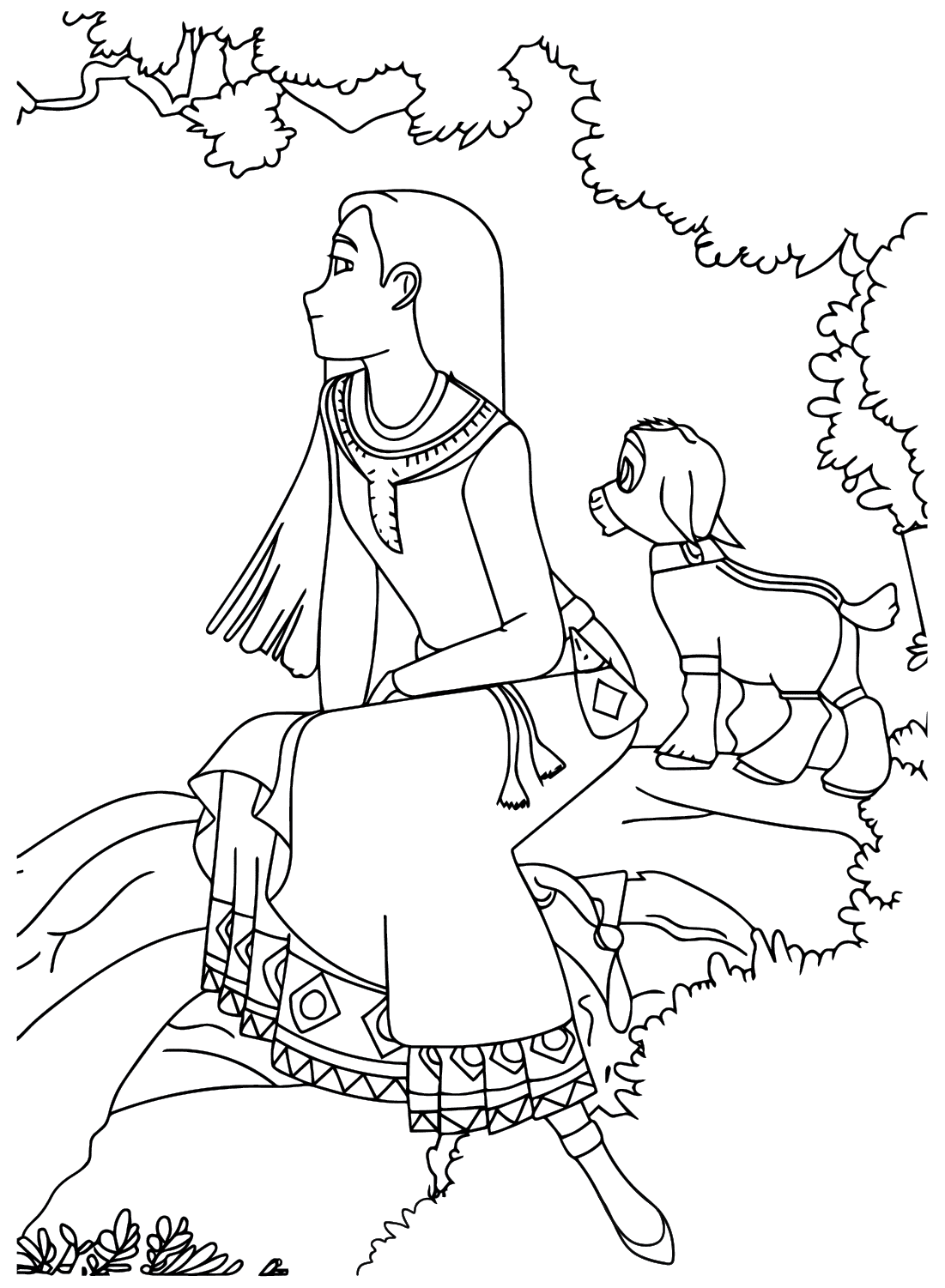 100+ Disney Wish Coloring Pages 103