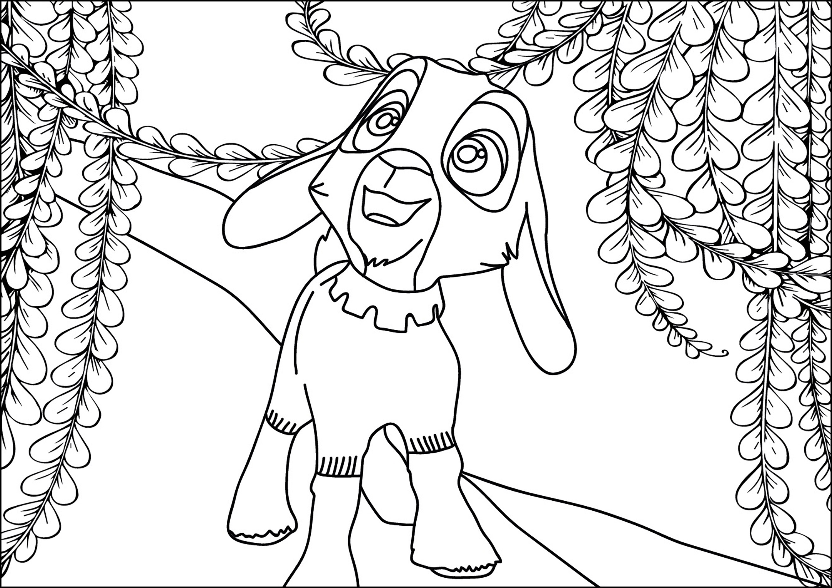 100+ Disney Wish Coloring Pages 110