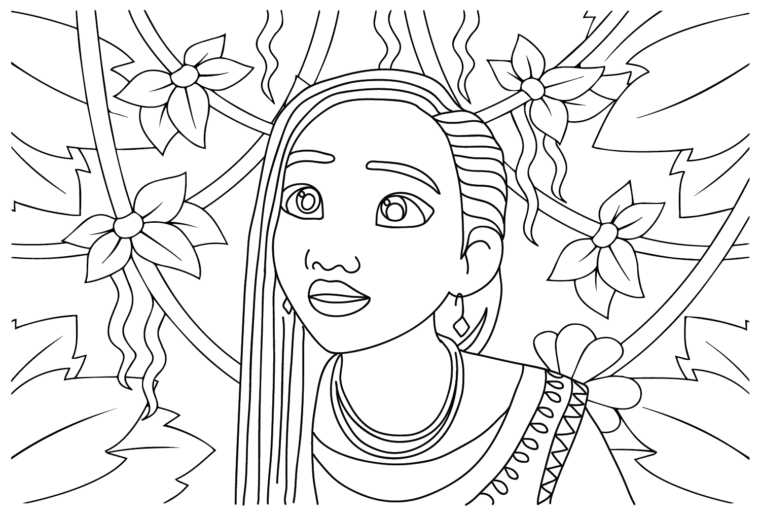 100+ Disney Wish Coloring Pages 148