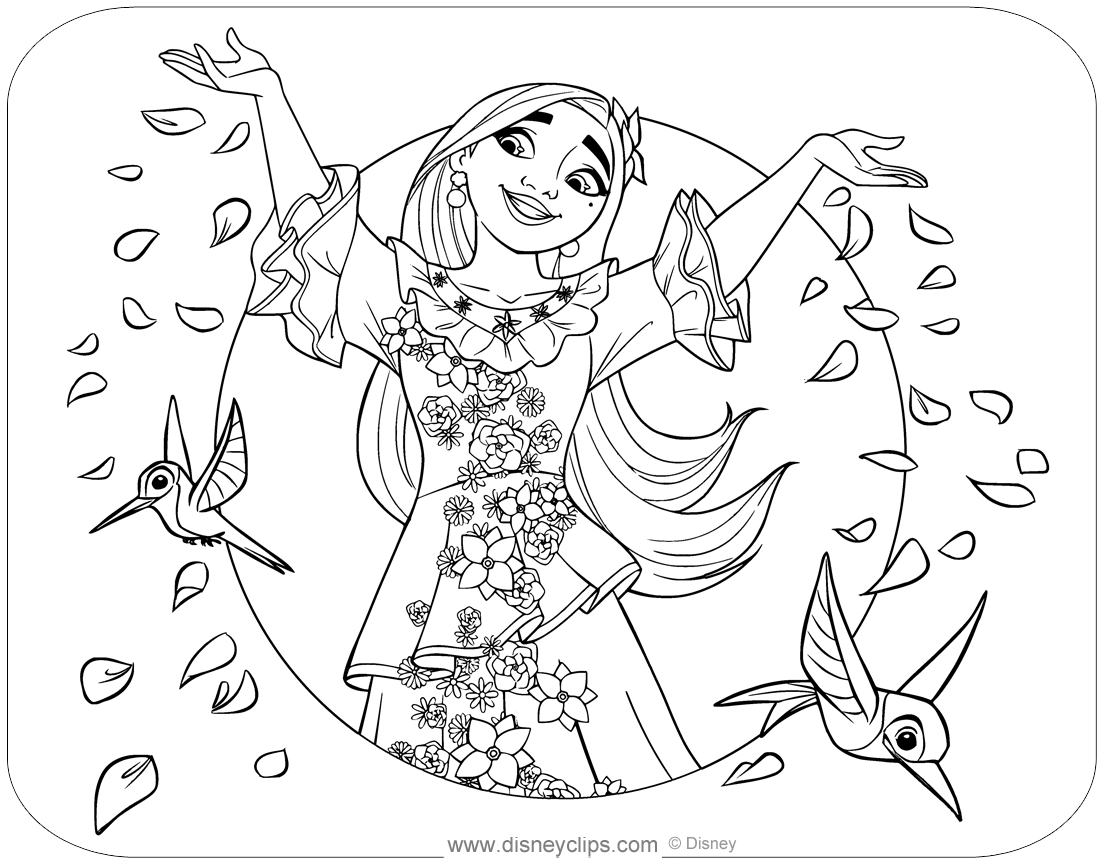 100+ Disney Wish Coloring Pages 22