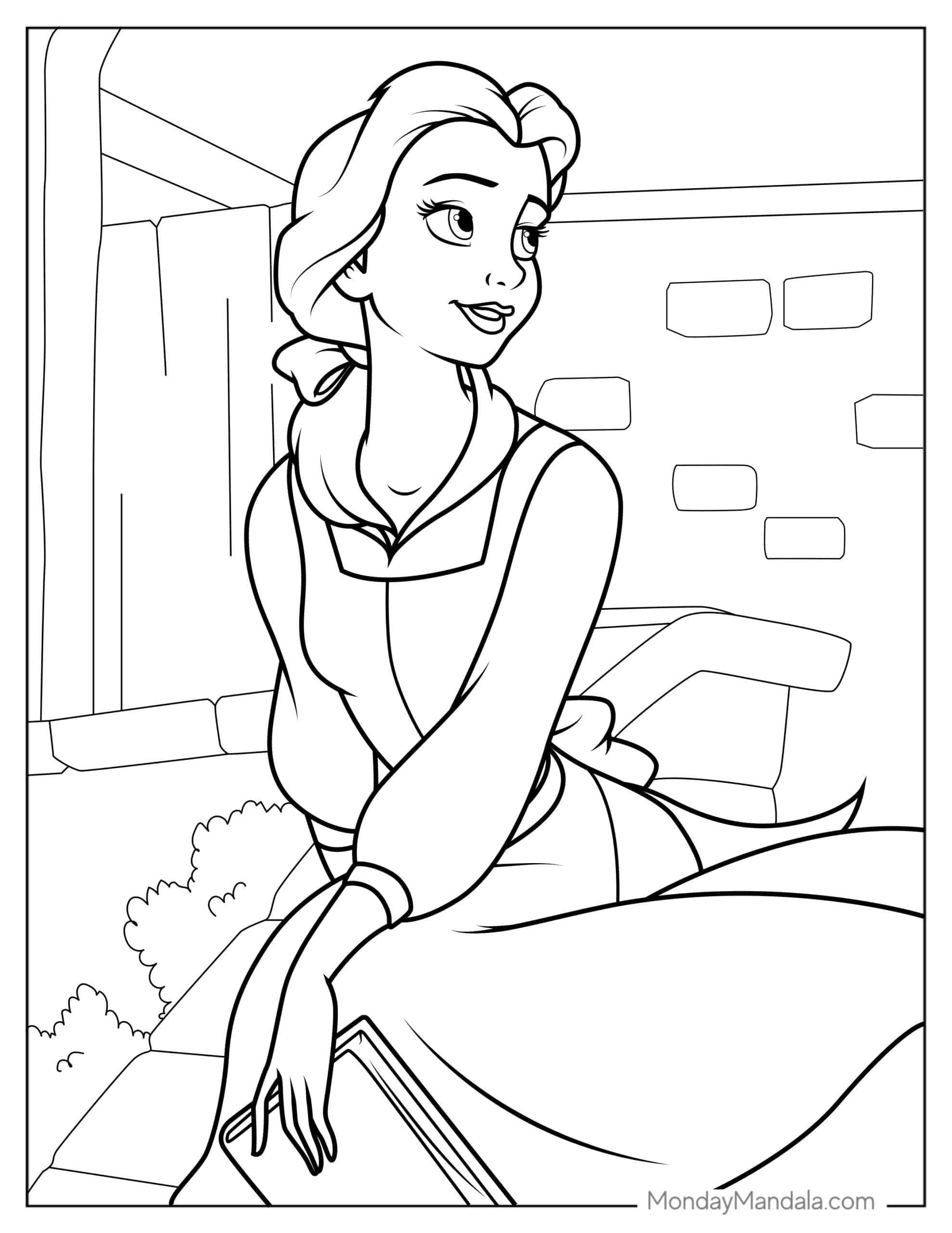 100+ Disney Wish Coloring Pages 76