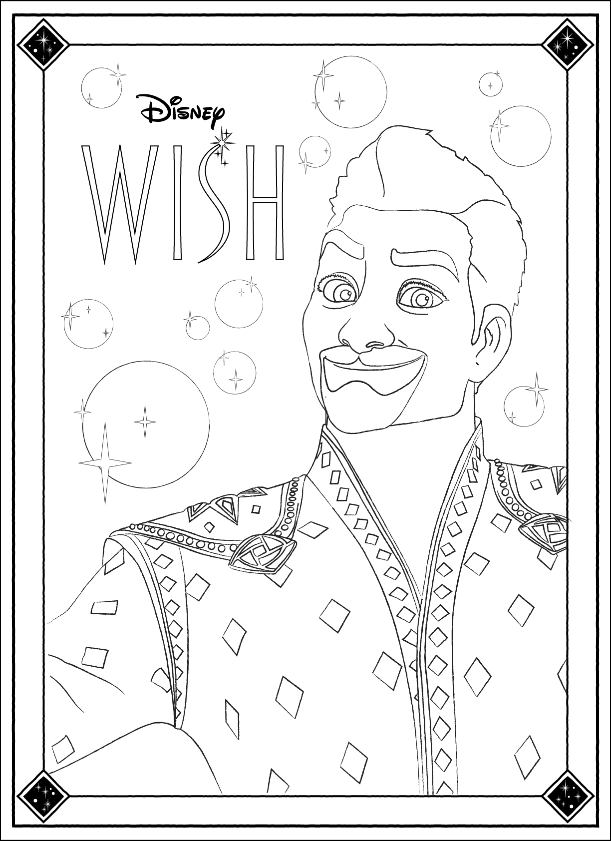 100+ Disney Wish Coloring Pages 92