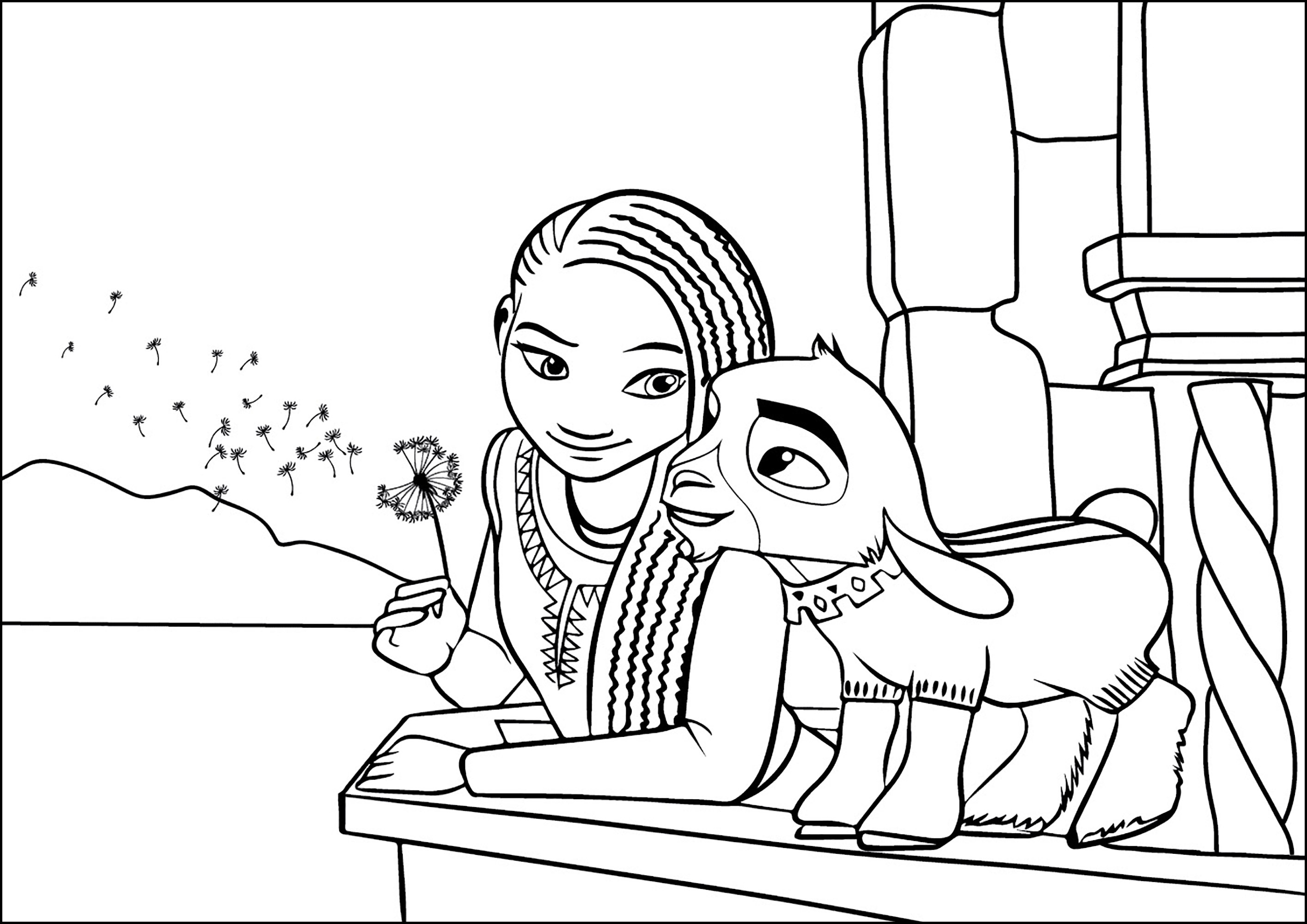 100+ Disney Wish Coloring Pages 94