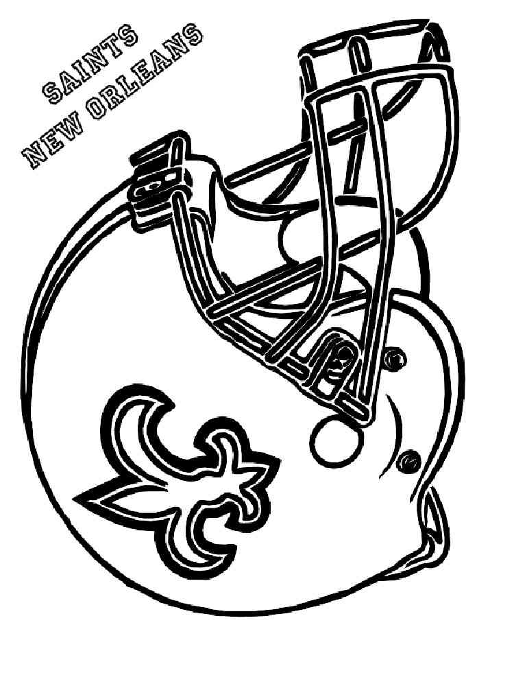 100+ NFL Football Helmets Coloring Pages 114