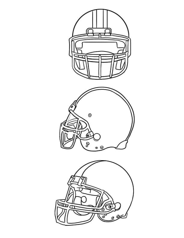 100+ NFL Football Helmets Coloring Pages 139