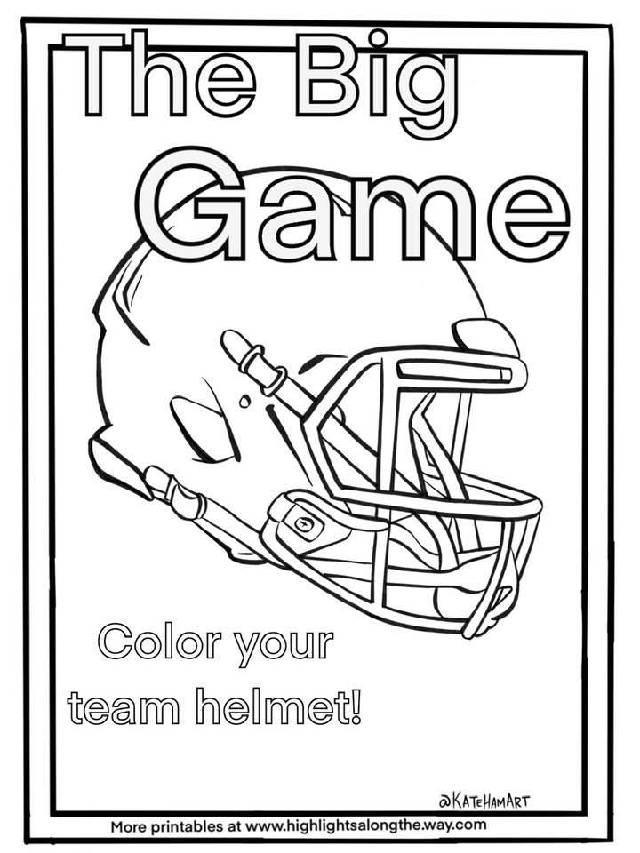 100+ NFL Football Helmets Coloring Pages 142