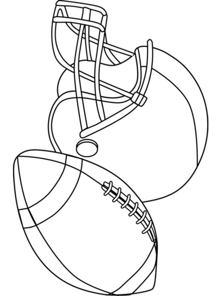 100+ NFL Football Helmets Coloring Pages 158