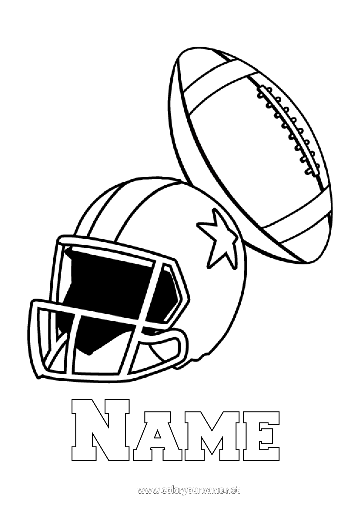 100+ NFL Football Helmets Coloring Pages 186