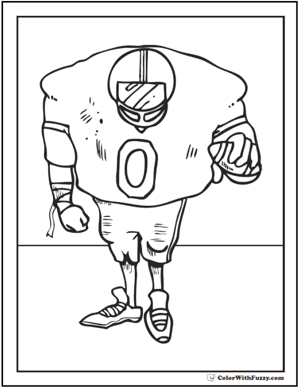100+ NFL Football Helmets Coloring Pages 197