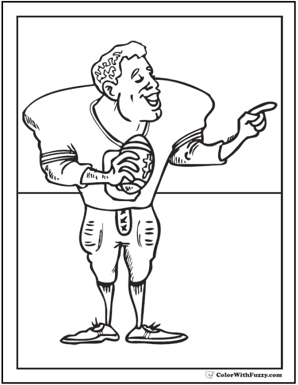 100+ NFL Football Helmets Coloring Pages 21