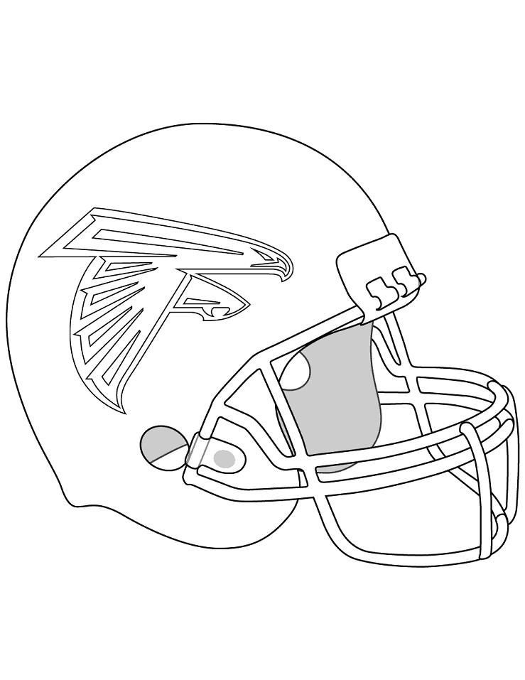 100+ NFL Football Helmets Coloring Pages 23