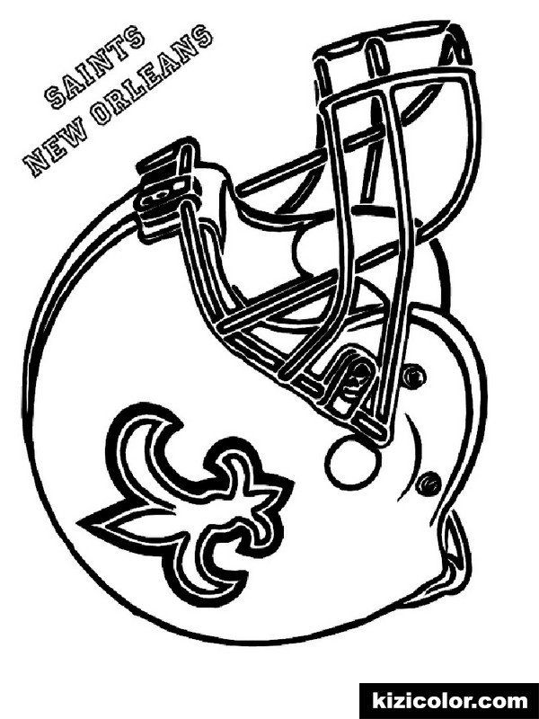 100+ NFL Football Helmets Coloring Pages 25