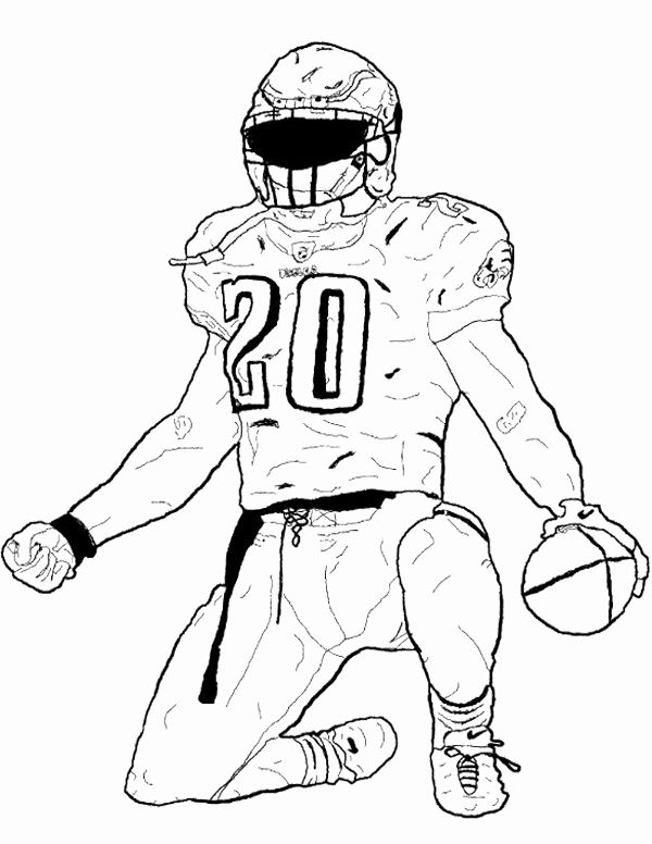 100+ NFL Football Helmets Coloring Pages 33